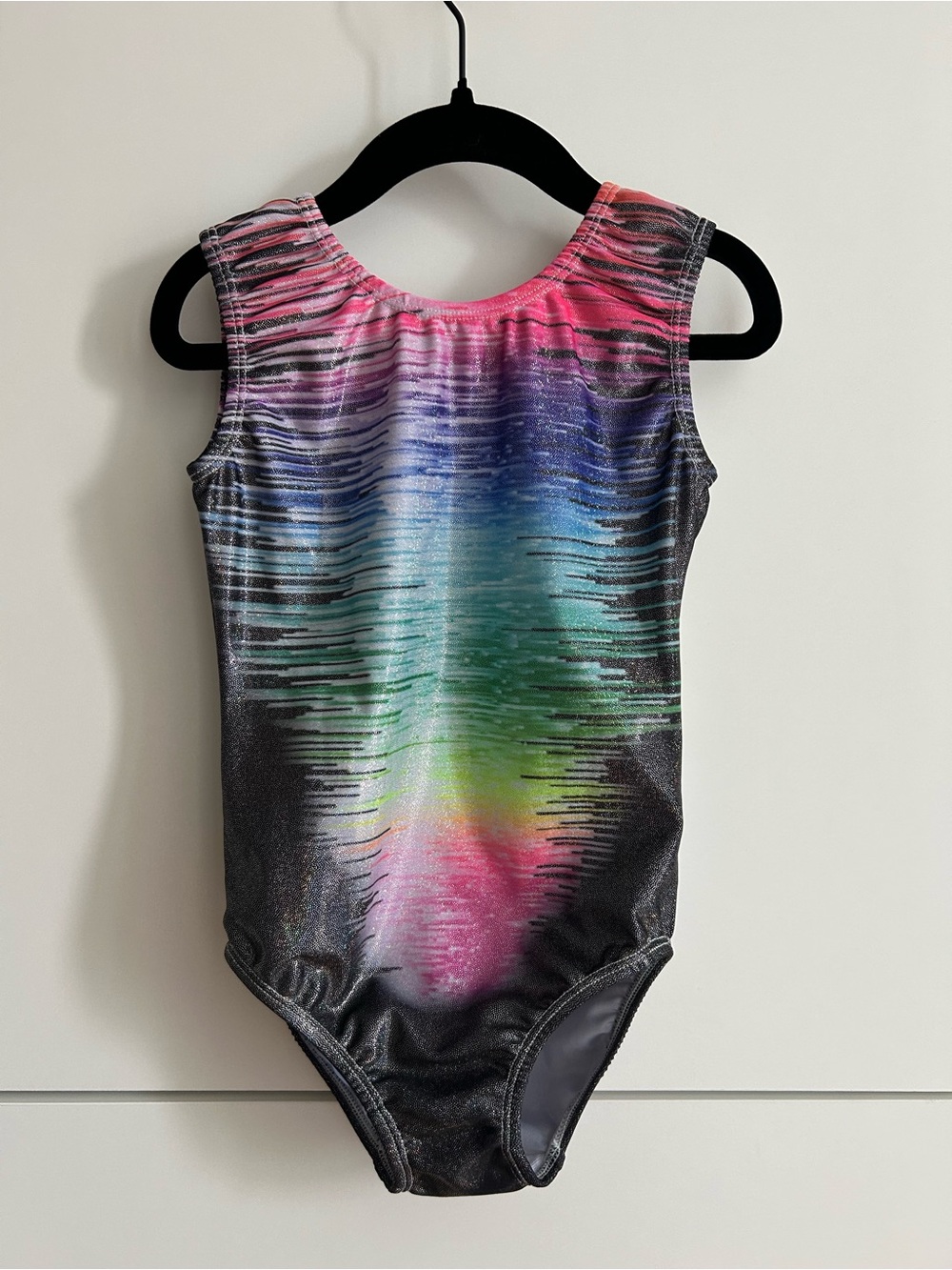 Girls' Multicolor Ombre Dance Gymnastics Leotard - 130 (7/8)